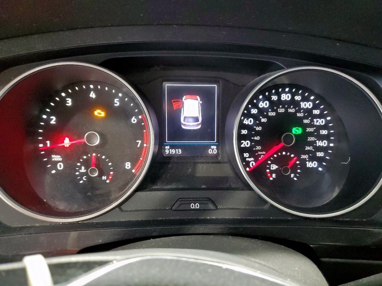 2019 Volkswagen Tiguan Se VIN: 3VV3B7AX6KM181442 Lot: 81611995