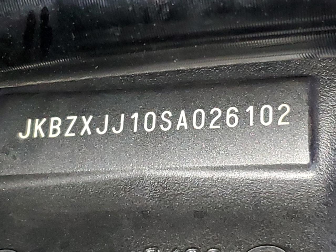 2025 Kawasaki Zx636 K VIN: JKBZXJJ10SA026102 Lot: 81364665