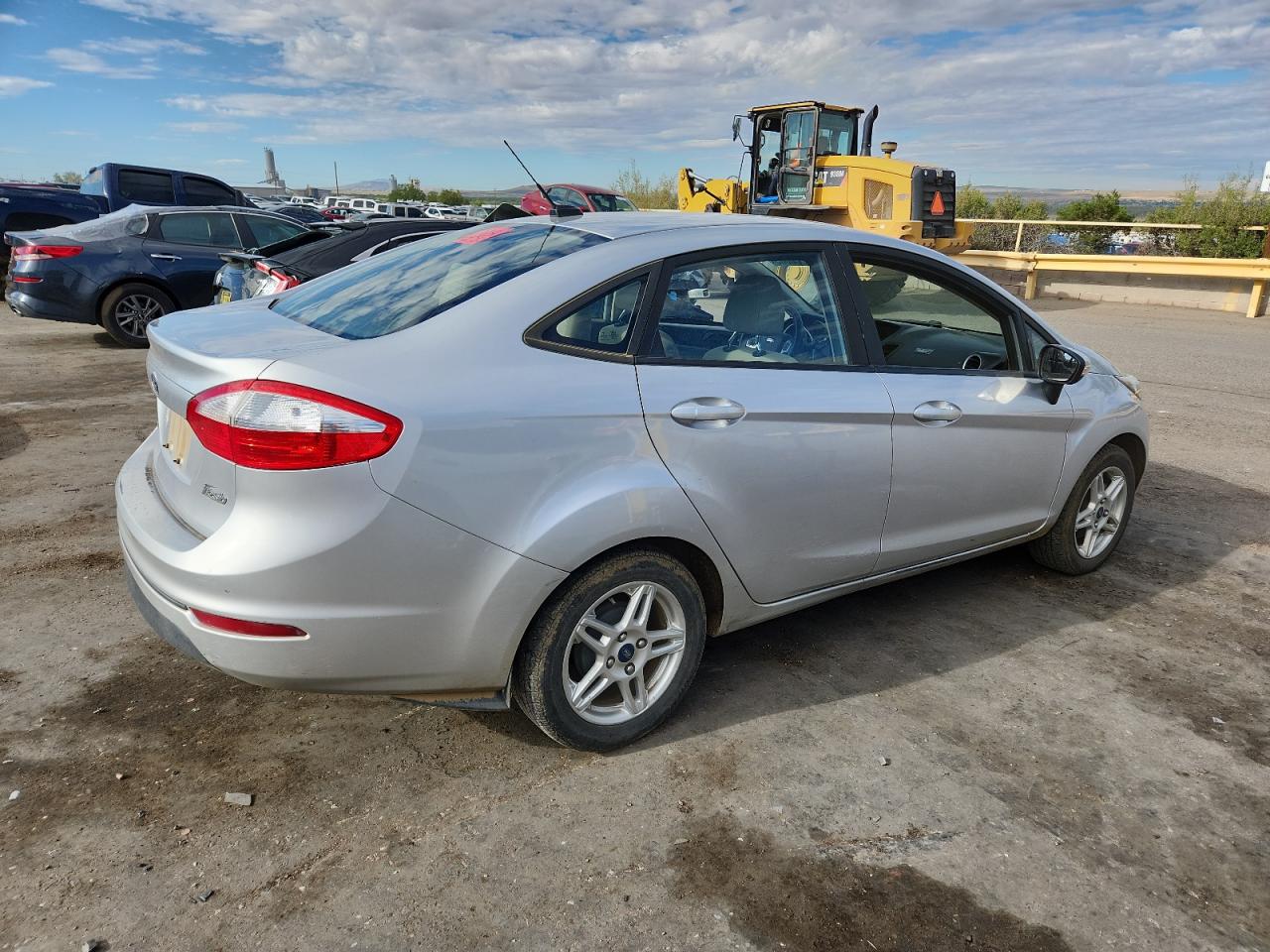 2019 Ford Fiesta Se silver null gasoline 3FADP4BJ4KM101641 photo #4