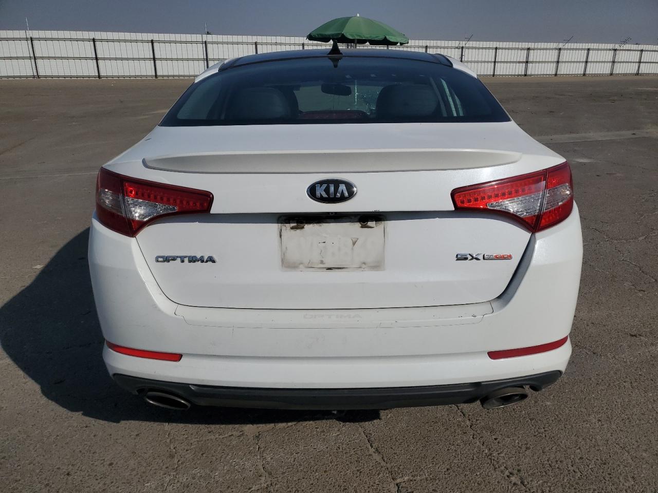 2013 Kia Optima Sx VIN: 5XXGR4A66DG152464 Lot: 81098965