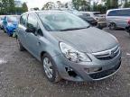 2012 VAUXHALL CORSA EXCLUSIV AC S-A  for sale at Copart WOLVERHAMPTON
