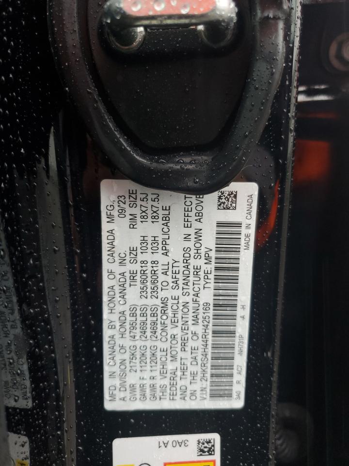 2024 Honda Cr-V Ex VIN: 2HKRS4H44RH425169 Lot: 83861375