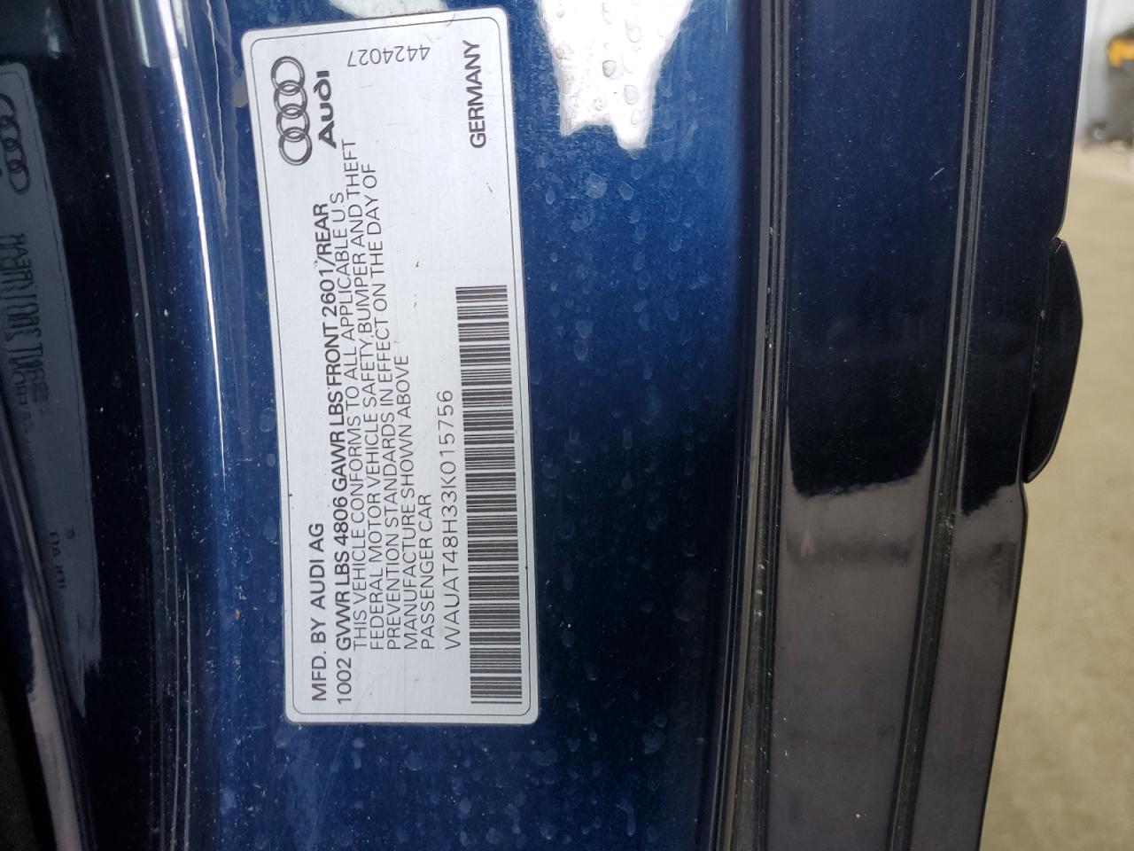 2003 Audi A4 3.0 Cabriolet VIN: WAUAT48H33K015756 Lot: 84181805