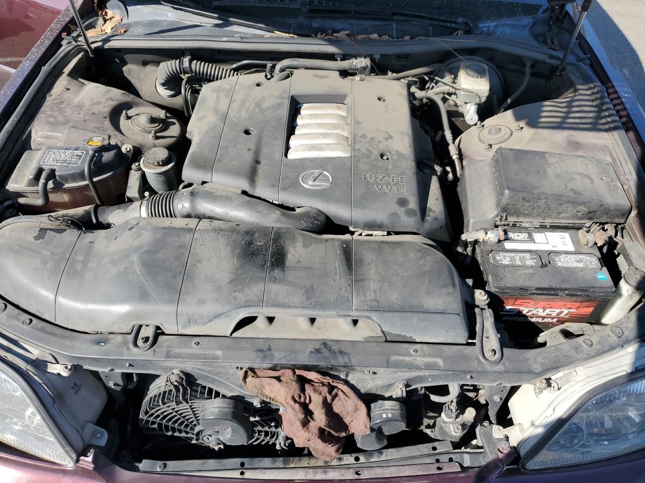 1998 Lexus Ls 400 VIN: JT8BH28F5W0114444 Lot: 81856275