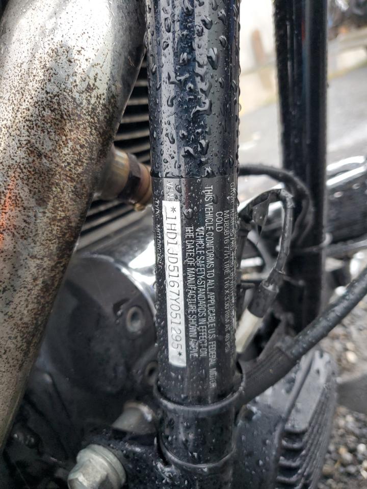 2007 Harley-Davidson Flstn VIN: 1HD1JD5167Y051295 Lot: 80995635