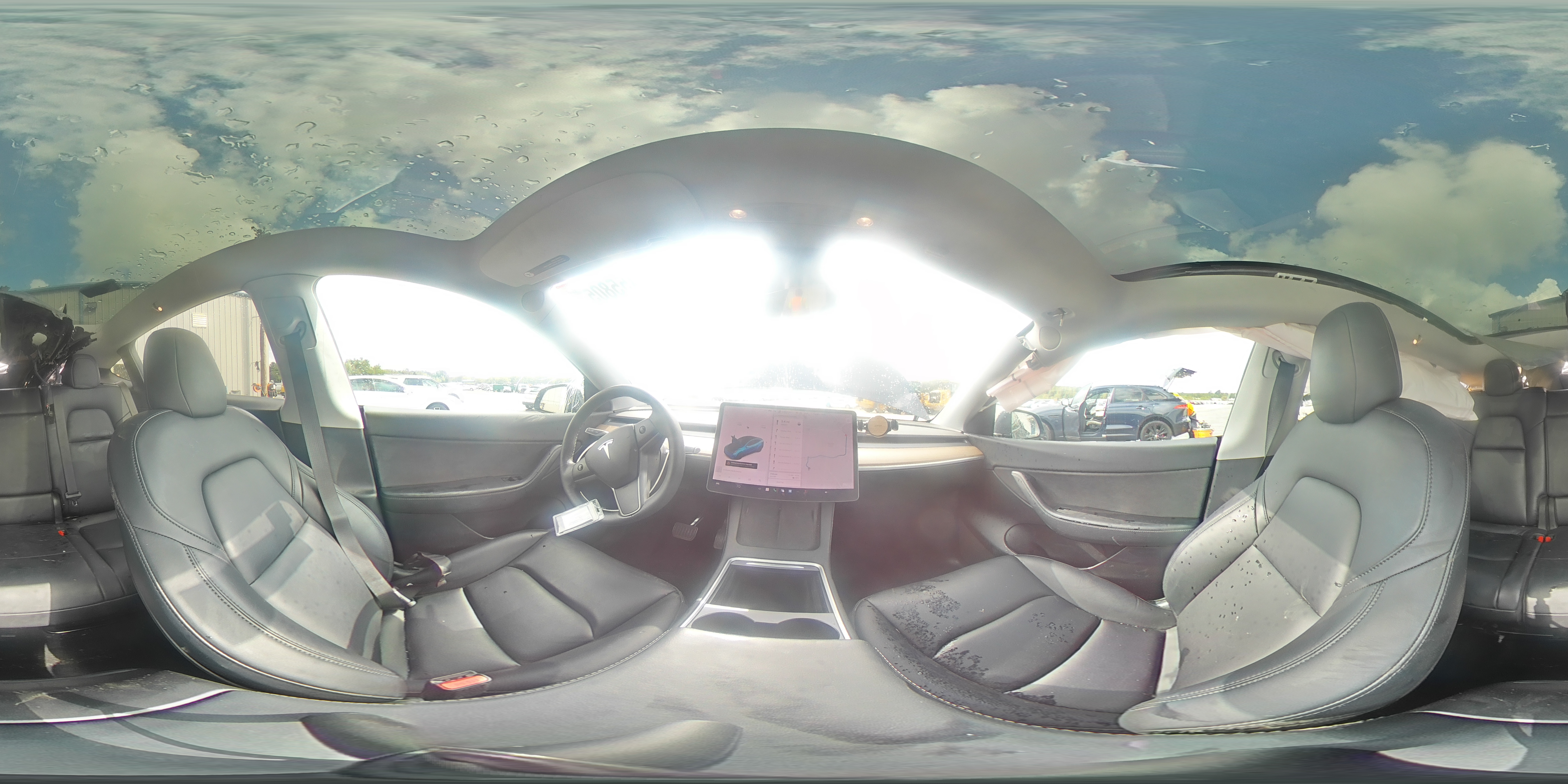 2021 Tesla Model Y VIN: 5YJYGAEE4MF208382 Lot: 81455805