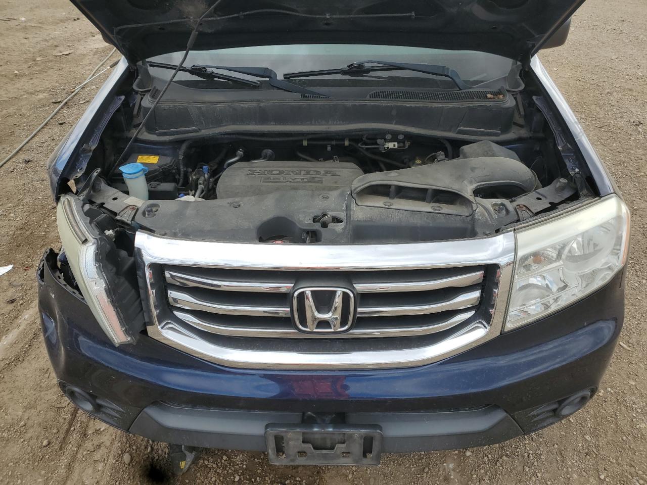 2015 Honda Pilot Lx VIN: 5FNYF4H29FB022376 Lot: 70221865