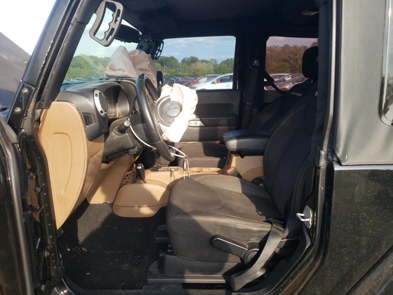 2014 Jeep Wrangler Sahara VIN: 1C4AJWBG0EL125620 Lot: 81502725