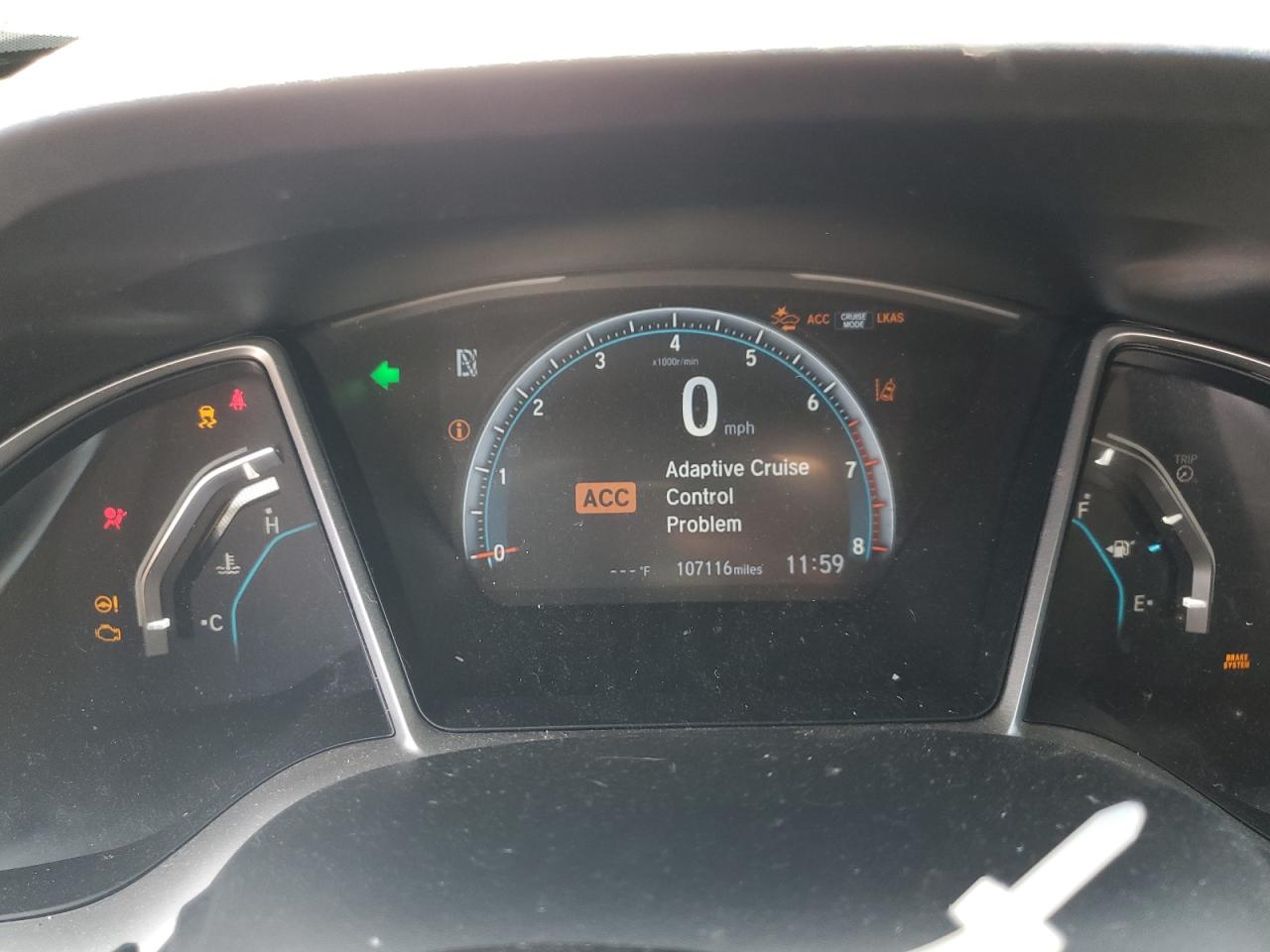 2019 Honda Civic Ex VIN: 19XFC1F3XKE011218 Lot: 83807745