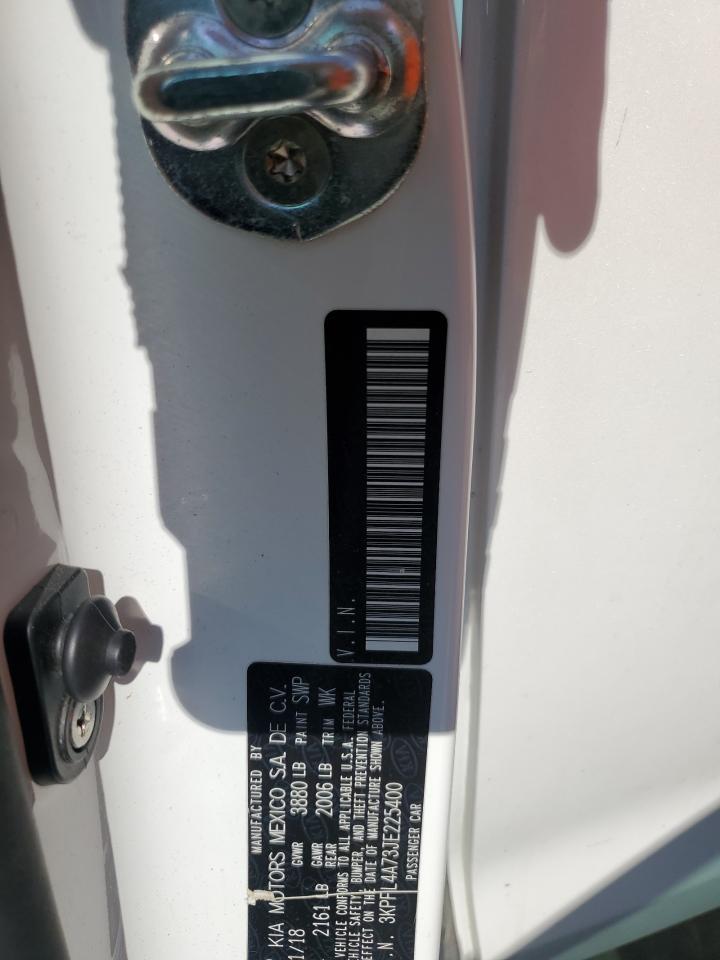 2018 Kia Forte Lx VIN: 3KPFL4A73JE225400 Lot: 63201225