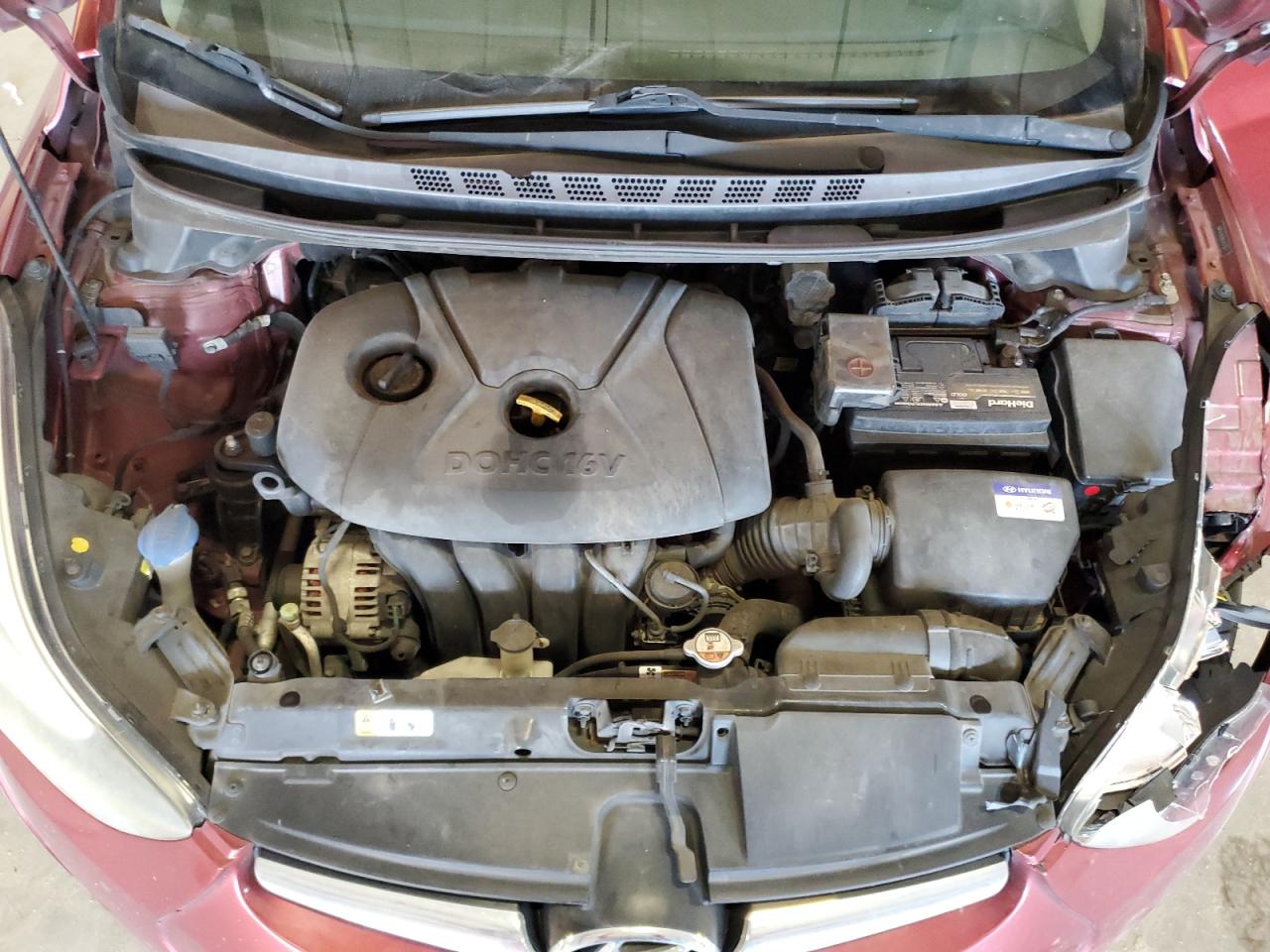 2014 Hyundai Elantra Se VIN: 5NPDH4AE9EH457167 Lot: 84020175