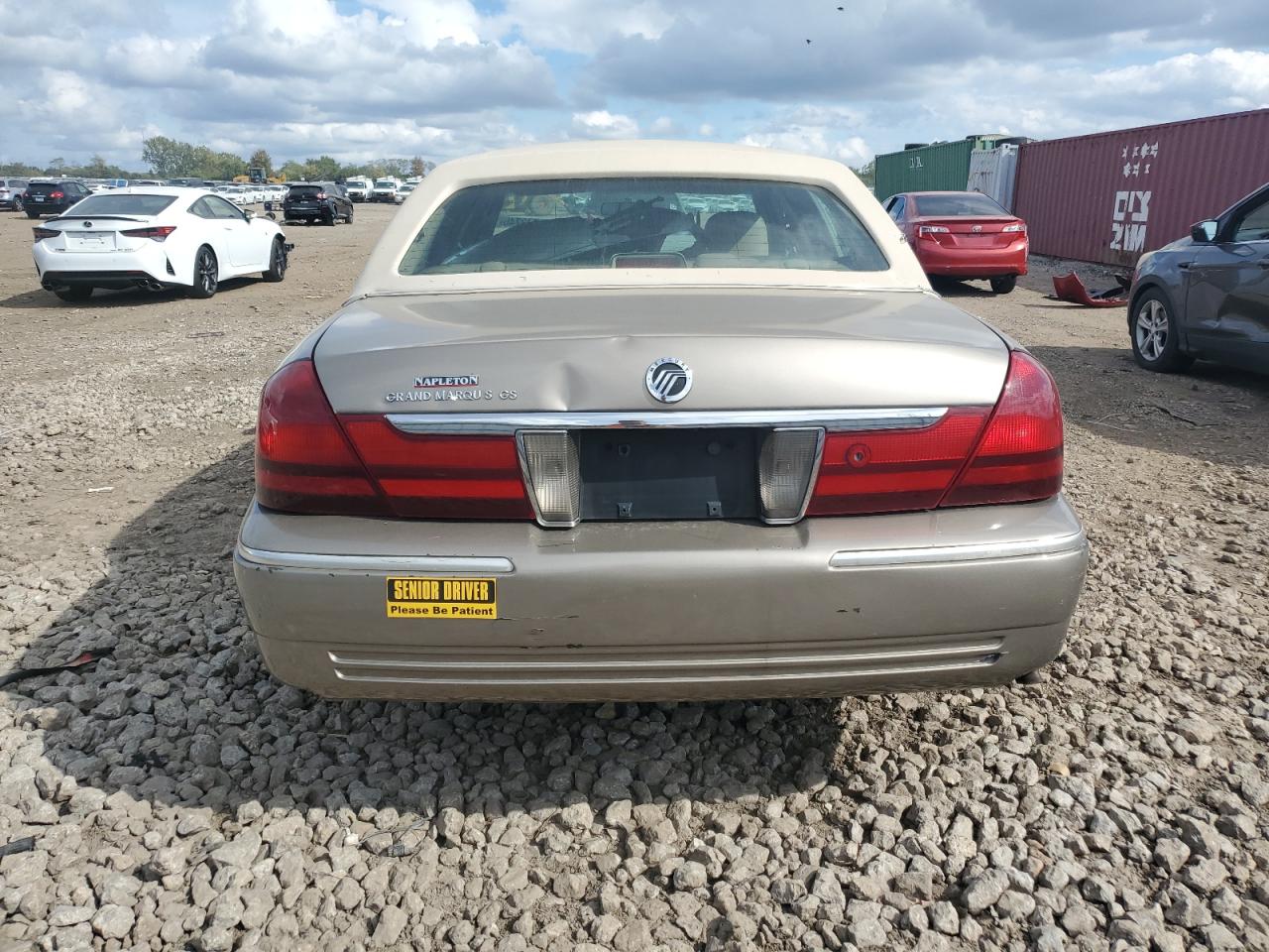 2003 Mercury Grand Marquis Gs VIN: 2MEFM74W73X655346 Lot: 81772745