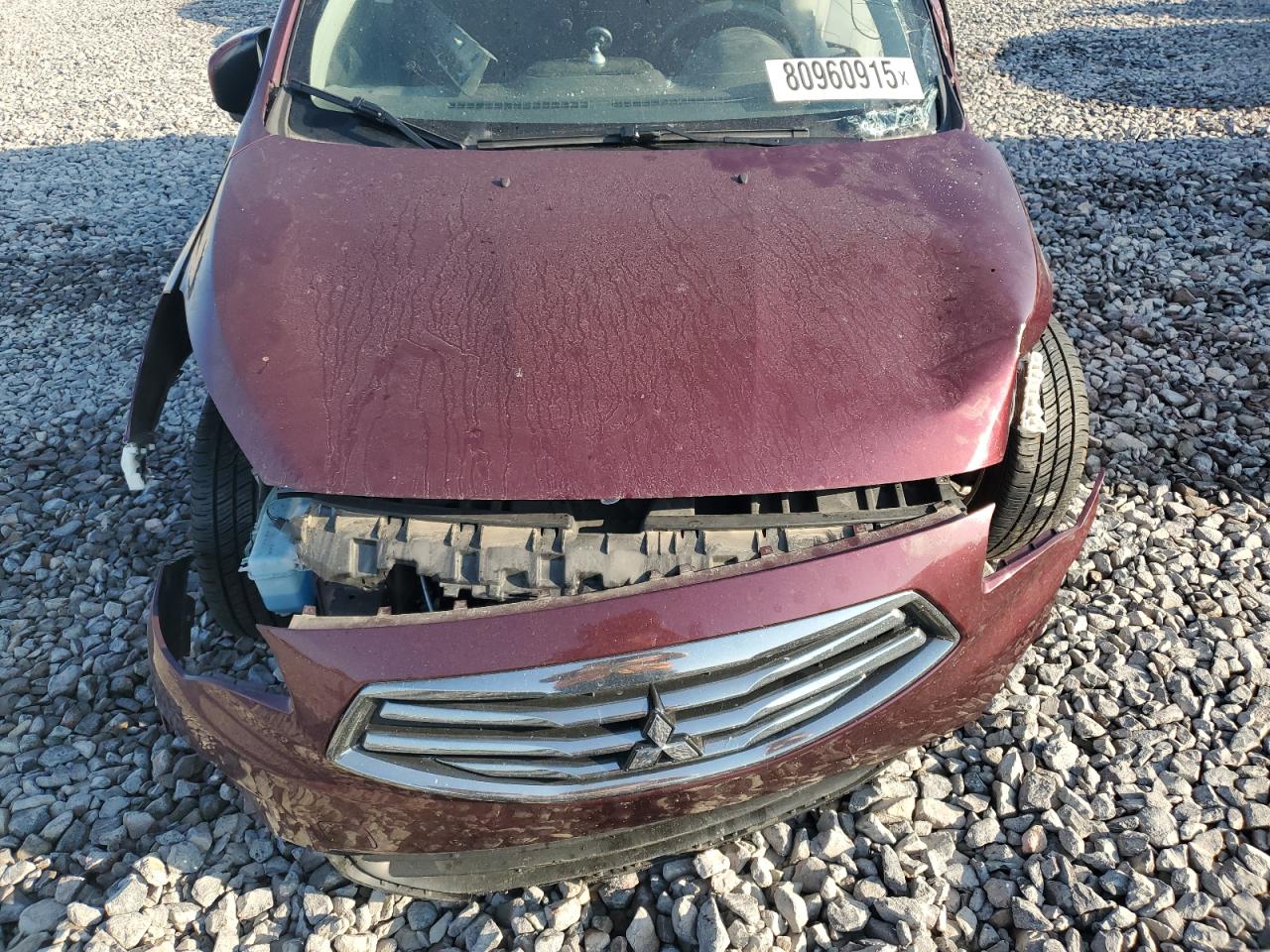 2019 Mitsubishi Mirage G4 Es VIN: ML32F3FJ4KHF16915 Lot: 80960915