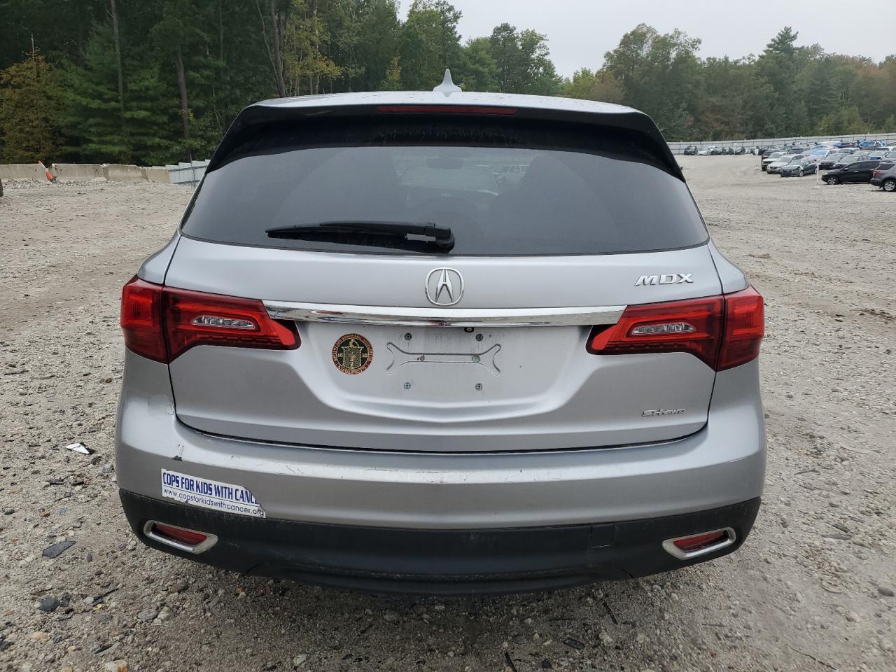 2016 Acura Mdx Technology VIN: 5FRYD4H44GB020221 Lot: 83844815