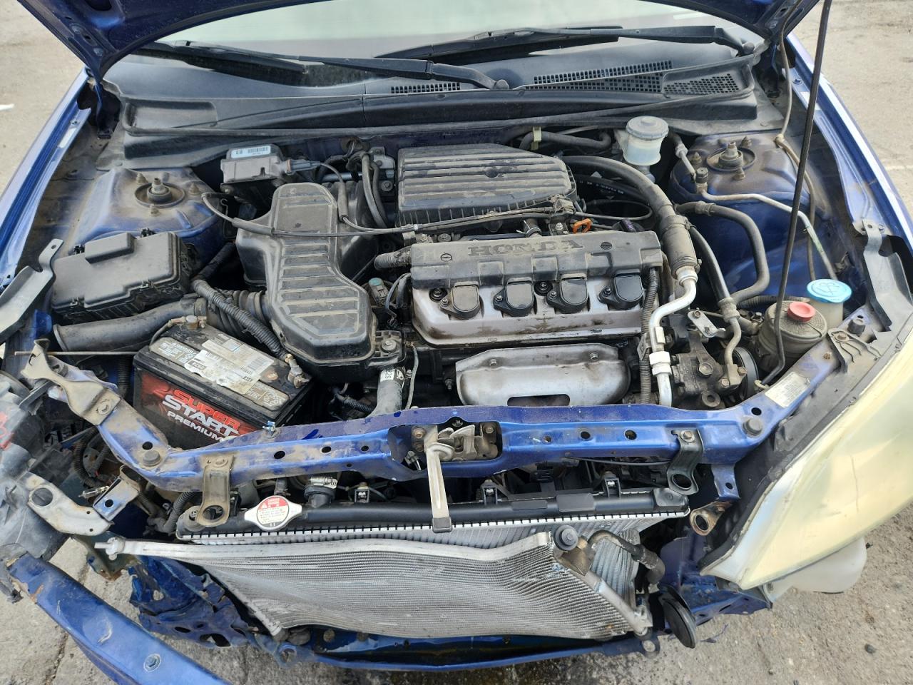 2004 Honda Civic Lx VIN: 1HGEM22524L074279 Lot: 81586185