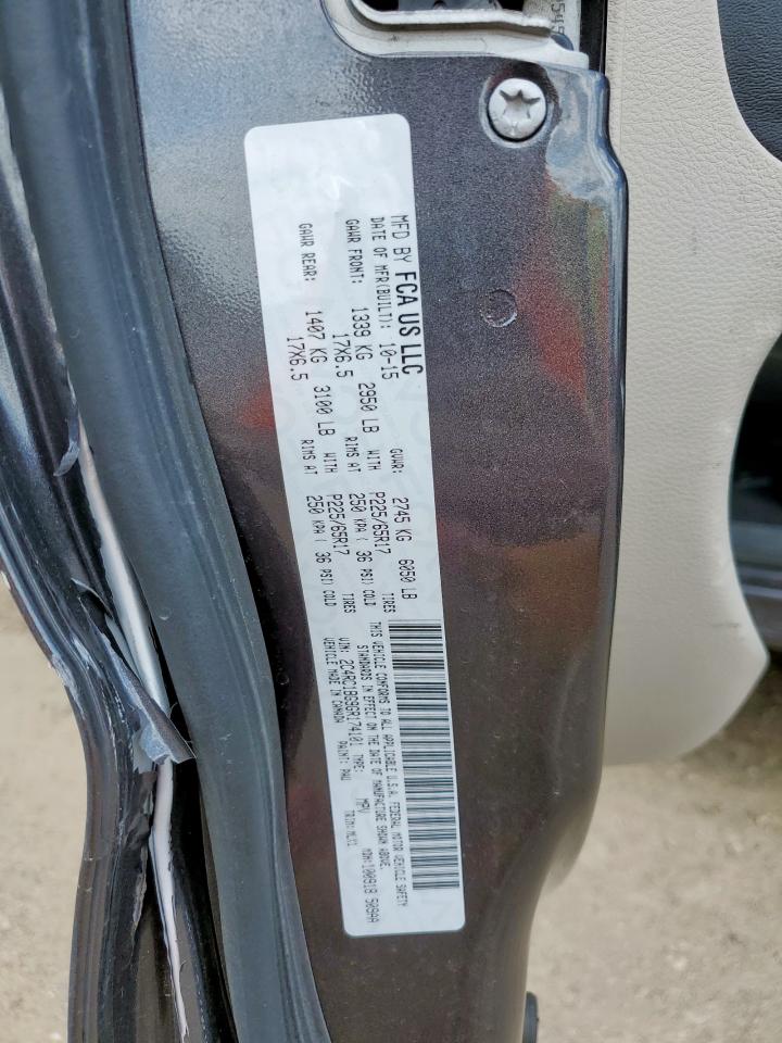 2016 Chrysler Town & Country Touring VIN: 2C4RC1BG9GR174101 Lot: 89653045