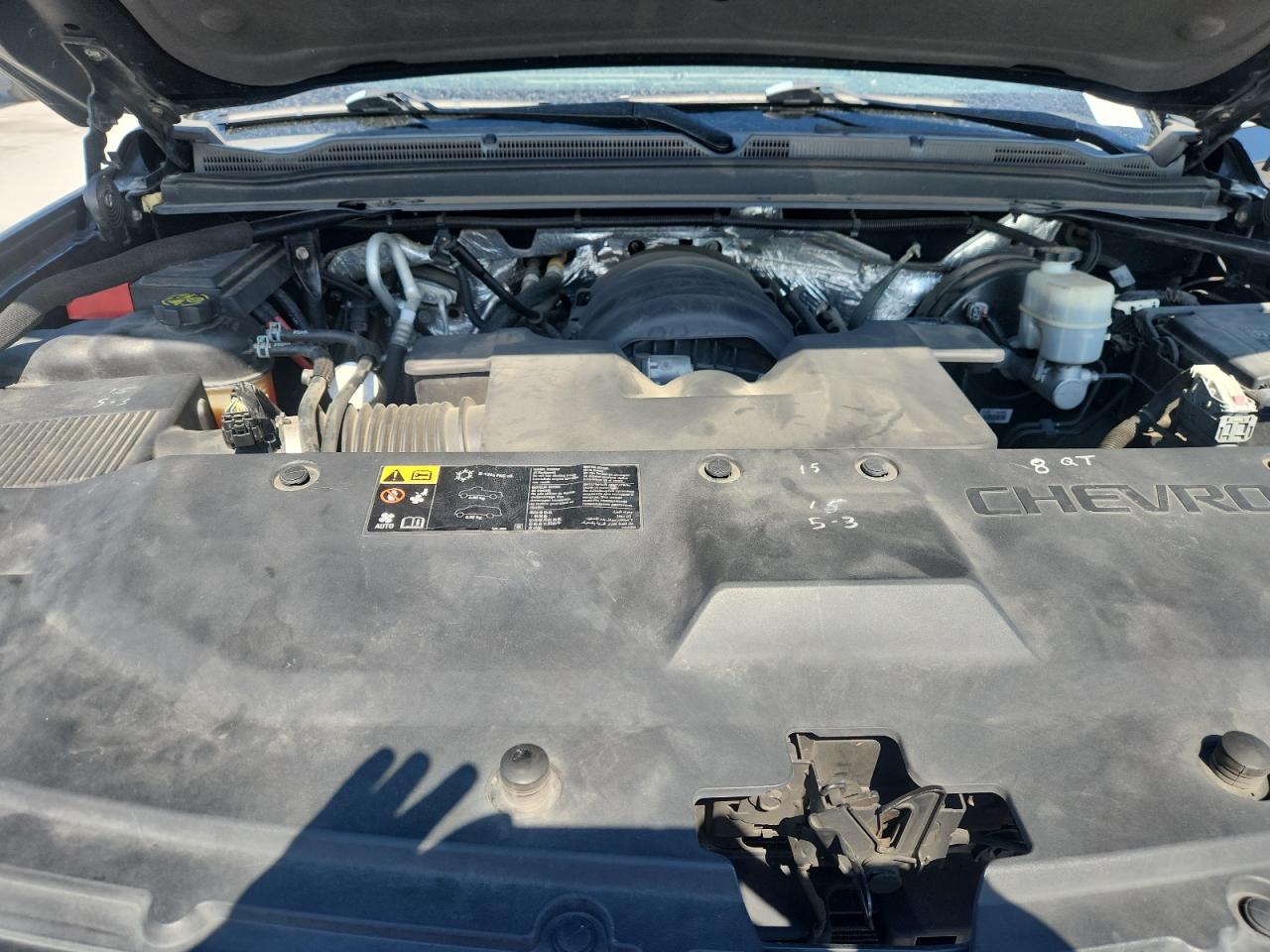 2015 Chevrolet Suburban C1500 Lt VIN: 1GNSCJKCXFR243601 Lot: 81587885