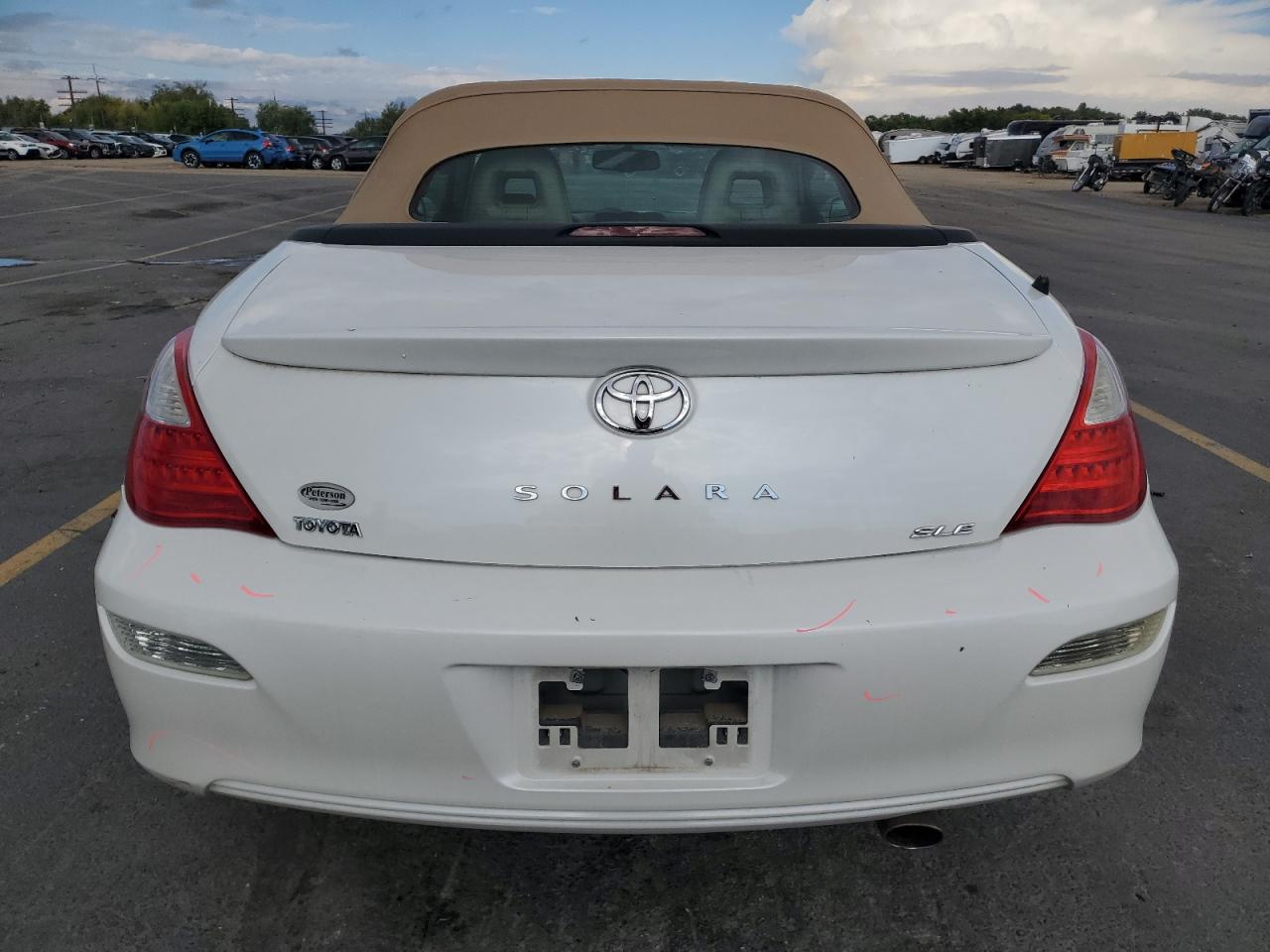 2007 Toyota Camry Solara Se VIN: 4T1FA38P97U107735 Lot: 81952675