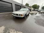1988 BMW 635 CSI AUTOMATIC   à vendre chez Copart NJ - SOMERVILLE