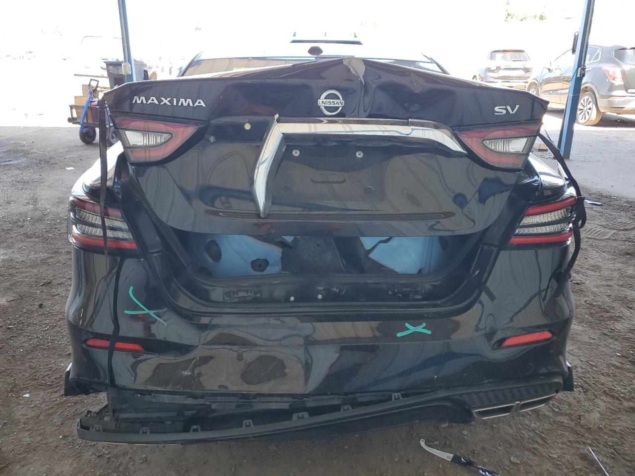 2022 Nissan Maxima Sv VIN: 1N4AA6CV4NC502128 Lot: 80267135