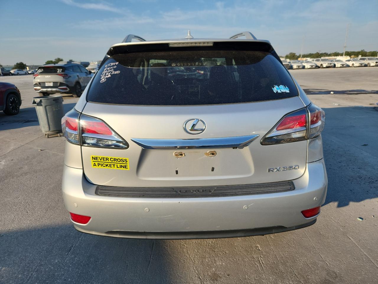 2013 Lexus Rx 350 VIN: 2T2ZK1BA2DC124971 Lot: 80694755