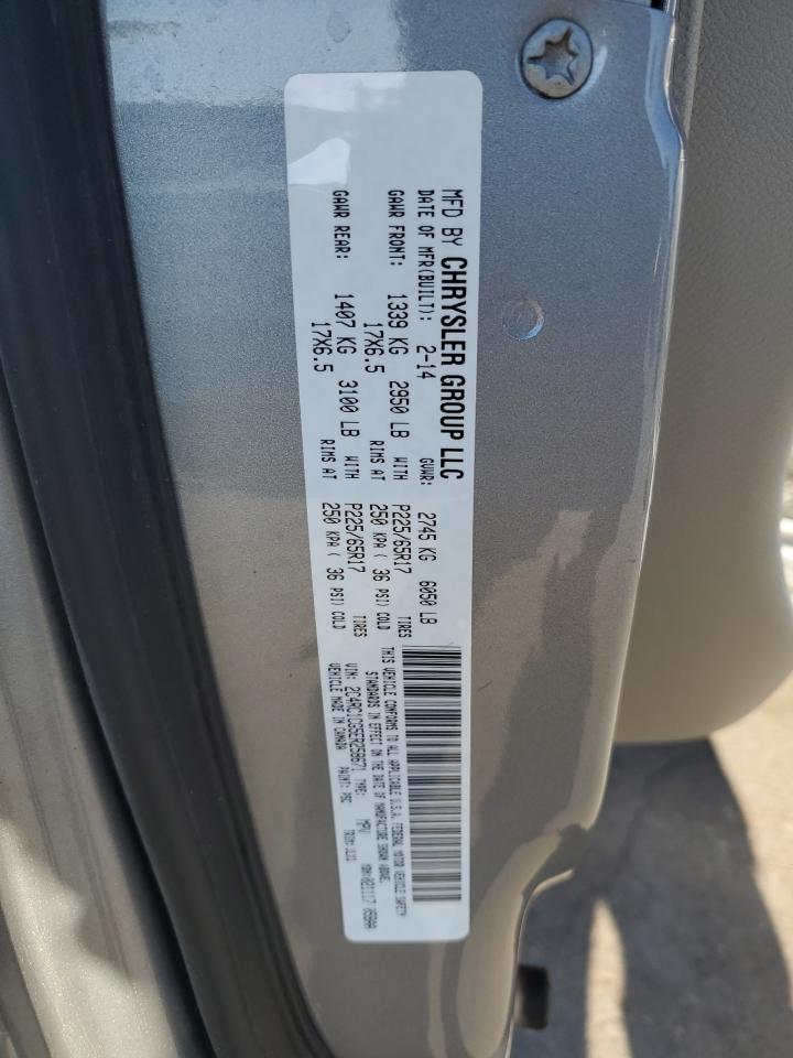 2014 Chrysler Town & Country Touring L VIN: 2C4RC1CG5ER258671 Lot: 84281995