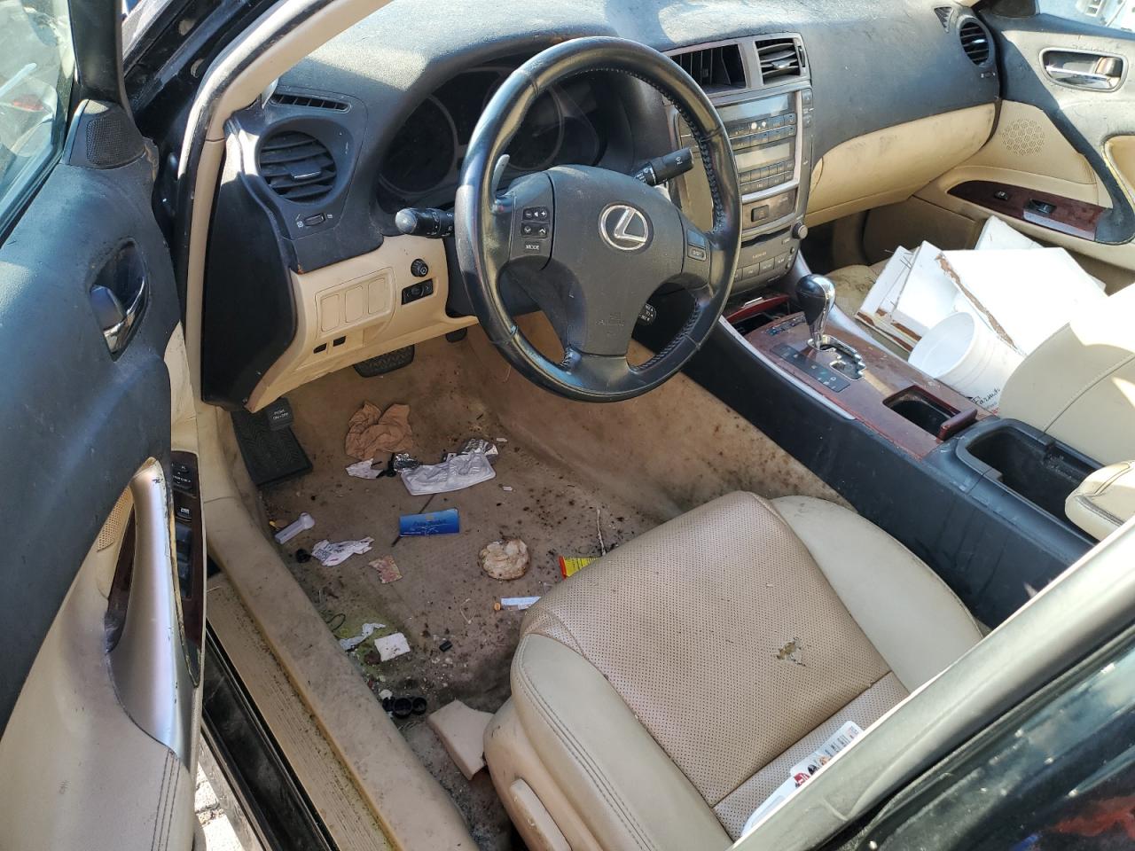 2007 Lexus Is 250 VIN: JTHBK262375038499 Lot: 81053095