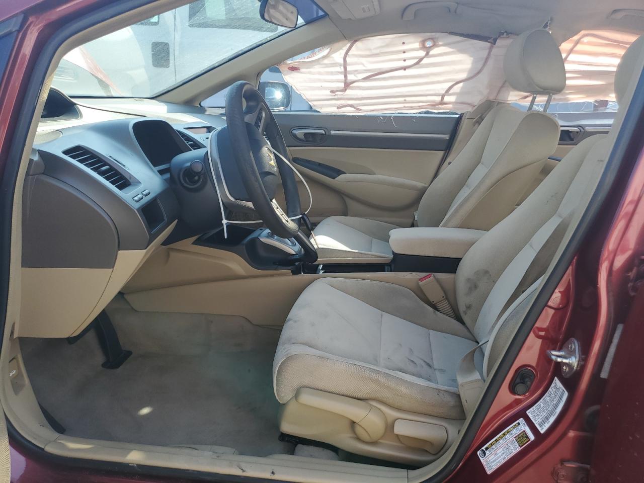 2008 Honda Civic Ex VIN: 1HGFA16828L107556 Lot: 80826585