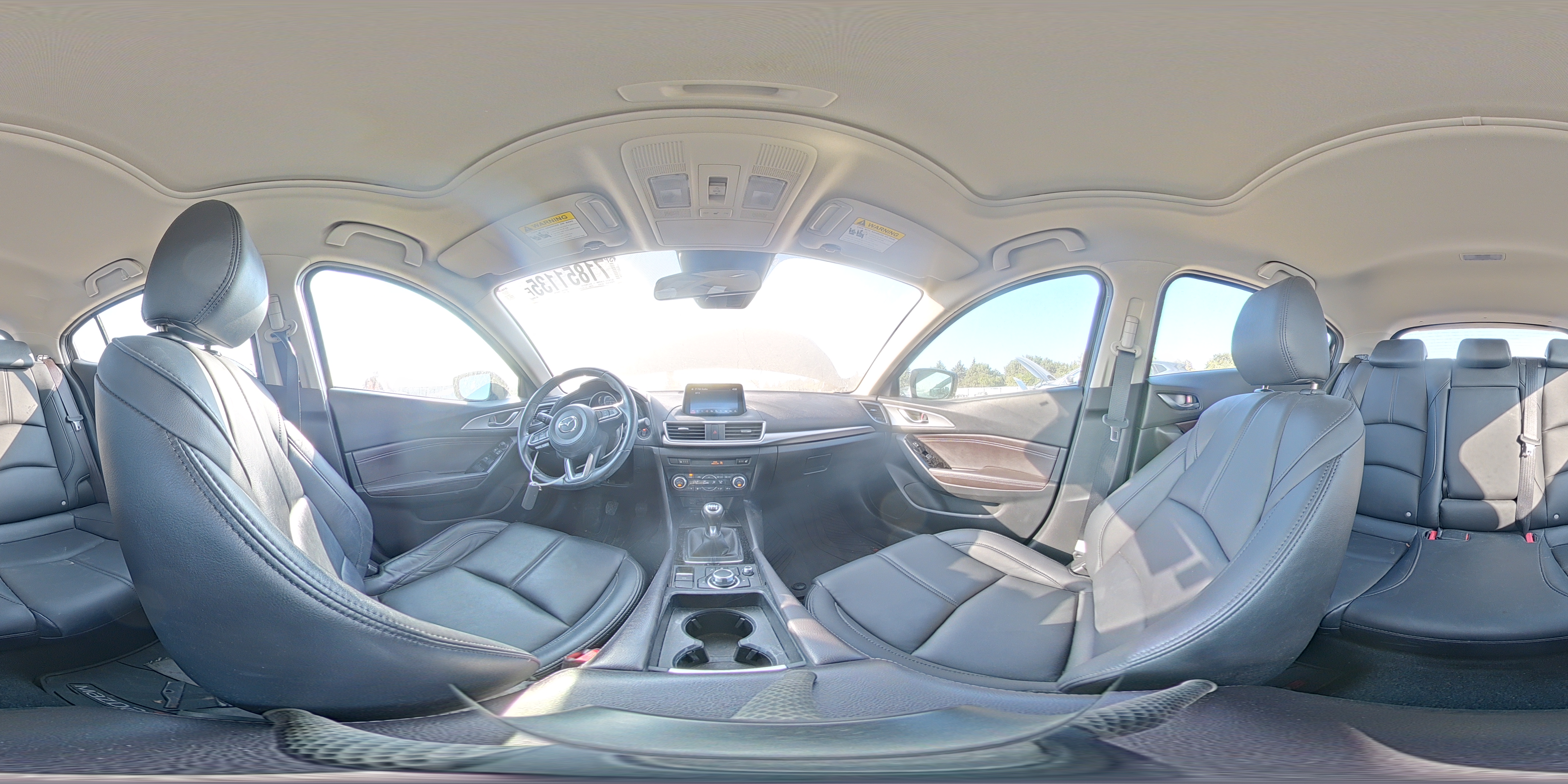 2017 Mazda 3 Touring VIN: JM1BN1L36H1126973 Lot: 71851135