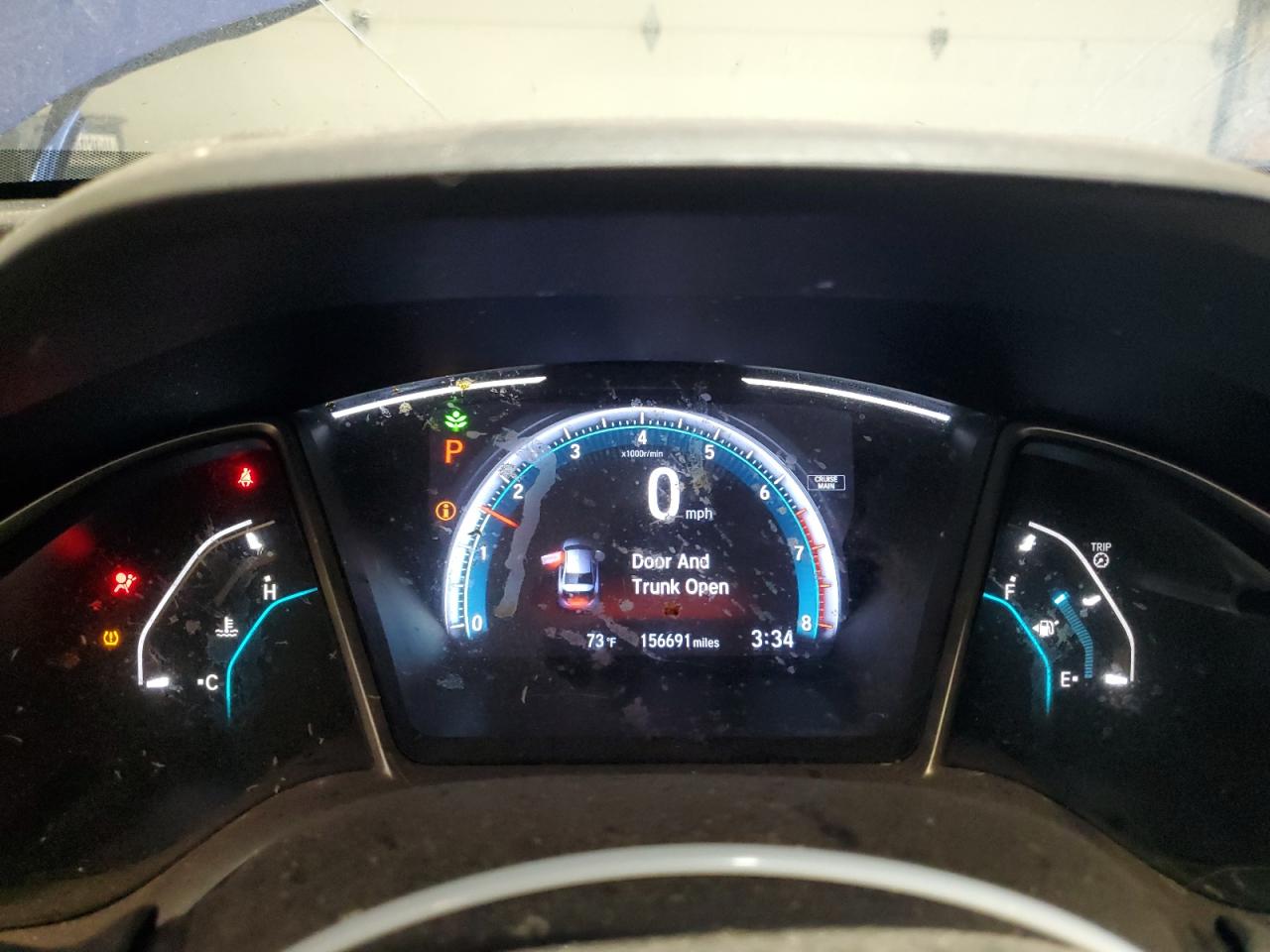 2018 Honda Civic Exl VIN: JHMFC1F79JX025322 Lot: 80504425