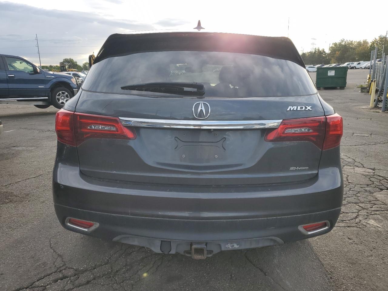 2014 Acura Mdx Technology VIN: 5FRYD4H43EB035239 Lot: 82075675