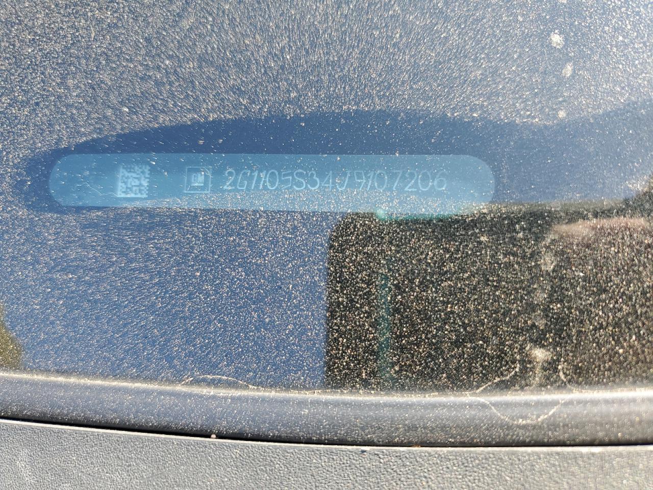 2018 Chevrolet Impala Lt VIN: 2G1105S34J9107206 Lot: 80496515