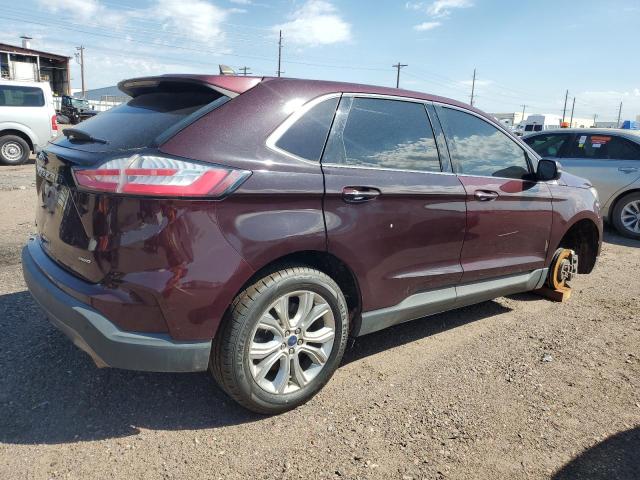  FORD EDGE 2021 Бордовый