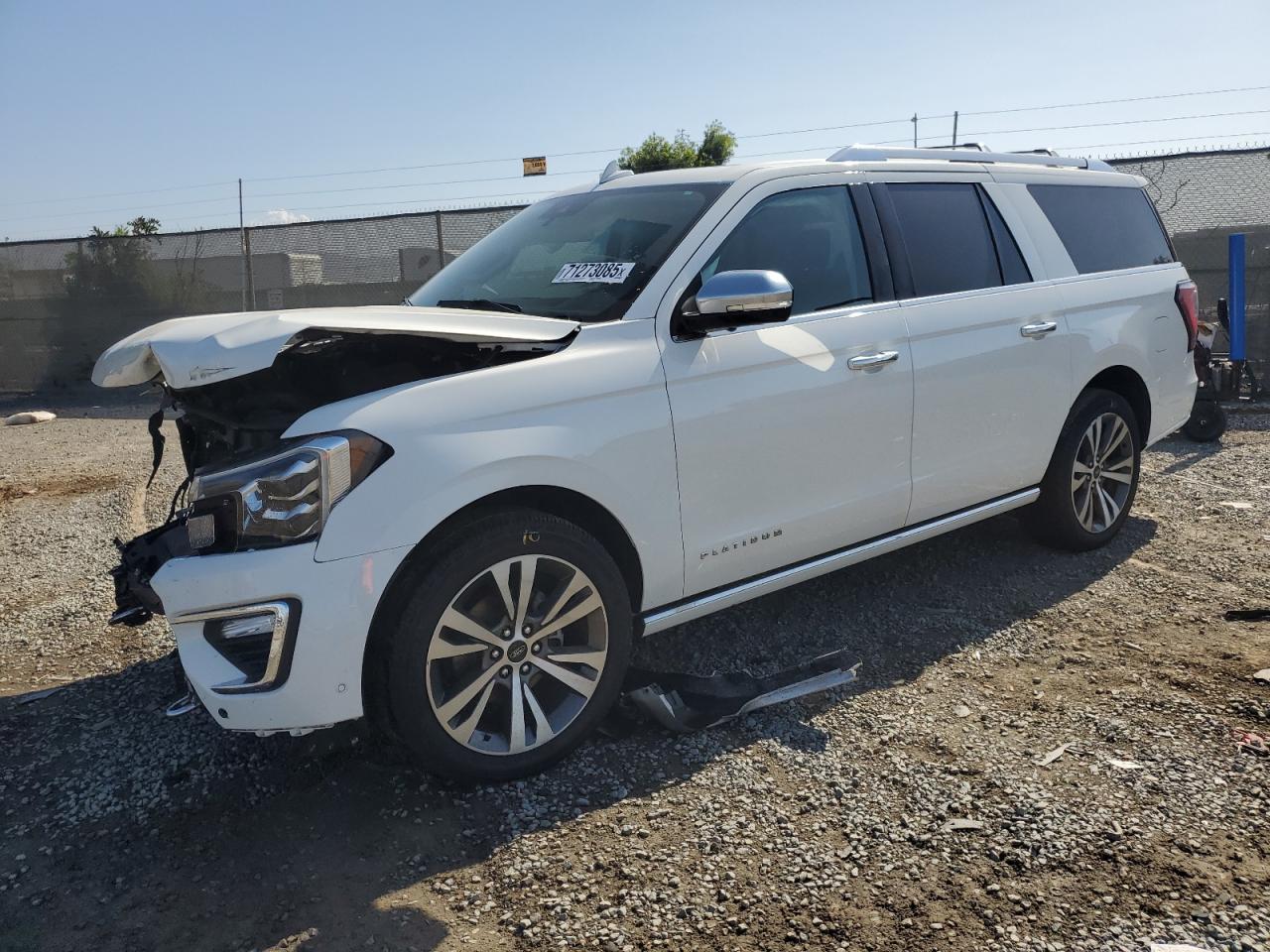 2021 Ford Expedition Max Platinum white null gas 1FMJK1MT6MEA79719 photo #1