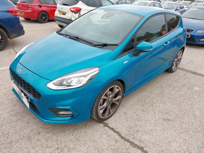 2019 FORD FIESTA 1.0 ECOBOOST 125 ST-LINE X 3DR for sale at Copart SANDWICH