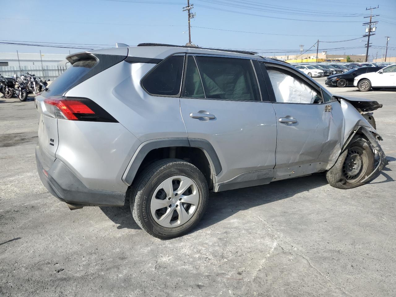 2021 Toyota Rav4 Le silver null gasoline 2T3F1RFV5MW187753 photo #4