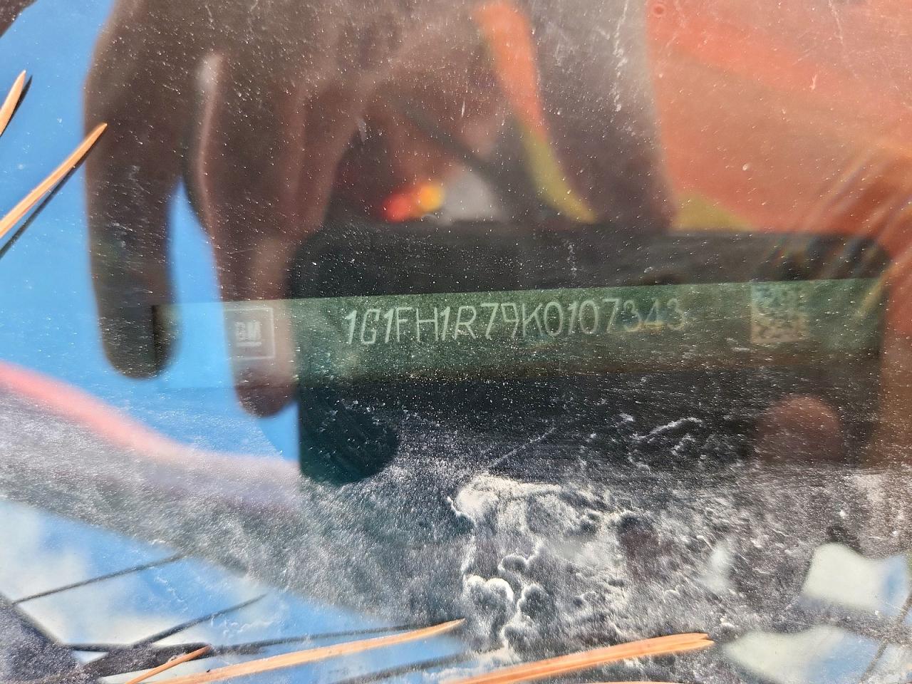 2019 Chevrolet Camaro Ss VIN: 1G1FH1R79K0107343 Lot: 82058595