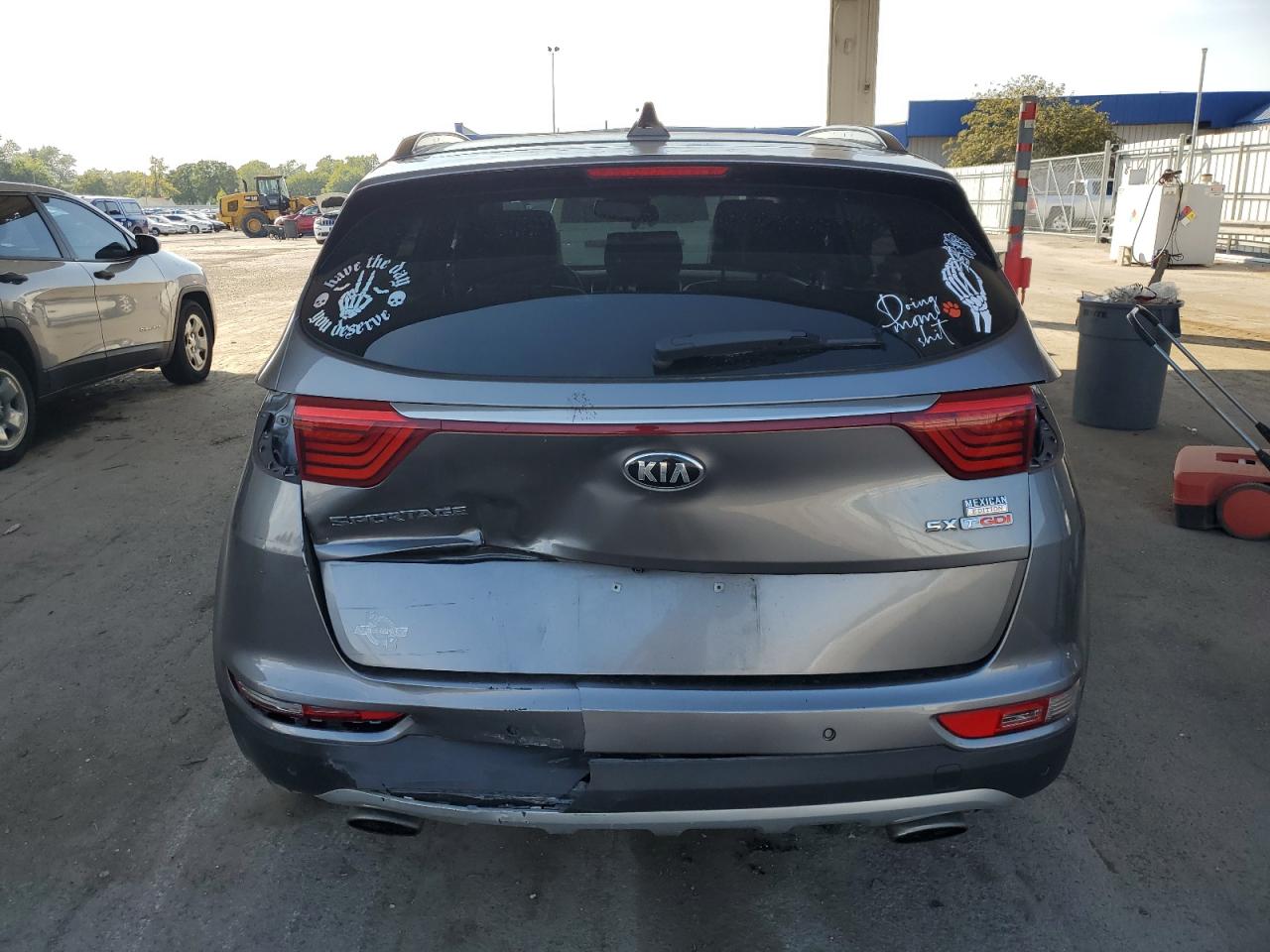 2018 Kia Sportage Sx VIN: KNDPRCA65J7387825 Lot: 81101665