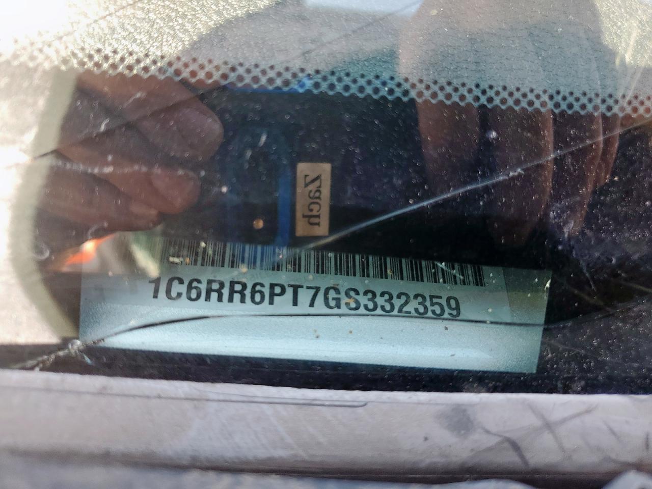 2016 Ram 1500 Longhorn VIN: 1C6RR6PT7GS332359 Lot: 72074465