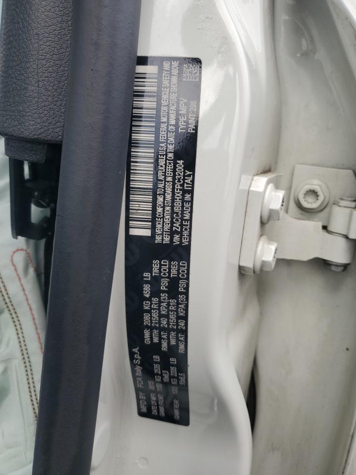 2015 Jeep Renegade Latitude VIN: ZACCJBBHXFPC32004 Lot: 81130605