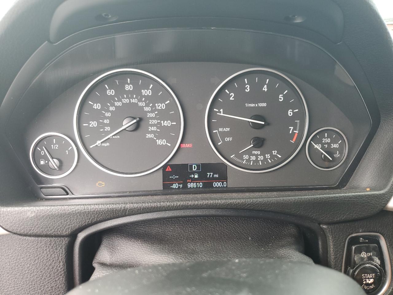 2014 BMW 320 I VIN: WBA3B1G50ENS78922 Lot: 80541205