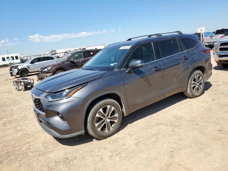  TOYOTA HIGHLANDER 2021 Серый