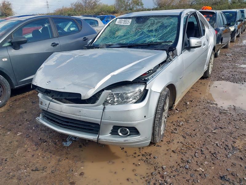2009 MERCEDES-BENZ C180 KOMP ELEG BLUEEFF-CY  for sale at Copart BRISTOL
