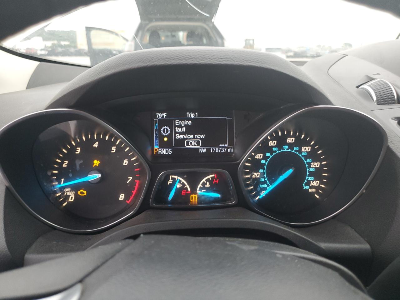 2013 Ford Escape Titanium VIN: 1FMCU0J95DUC83617 Lot: 83855435