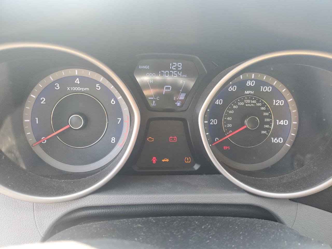 2013 Hyundai Elantra Coupe Gs VIN: KMHDH6AE1DU009565 Lot: 80449975