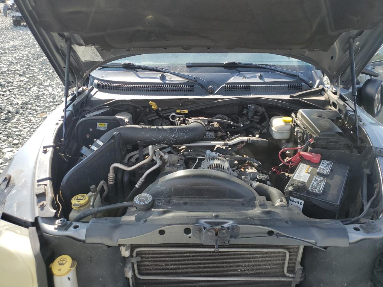 2005 Dodge Dakota Quad Slt VIN: 1D7HE48N35S142436 Lot: 82093635