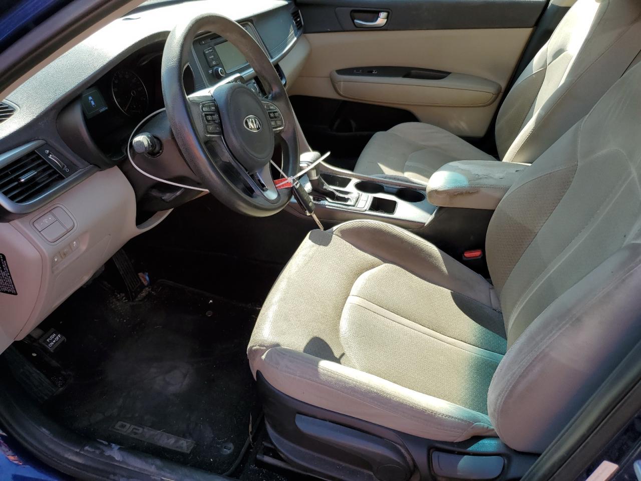 2016 Kia Optima Lx VIN: 5XXGT4L38GG059521 Lot: 71872895