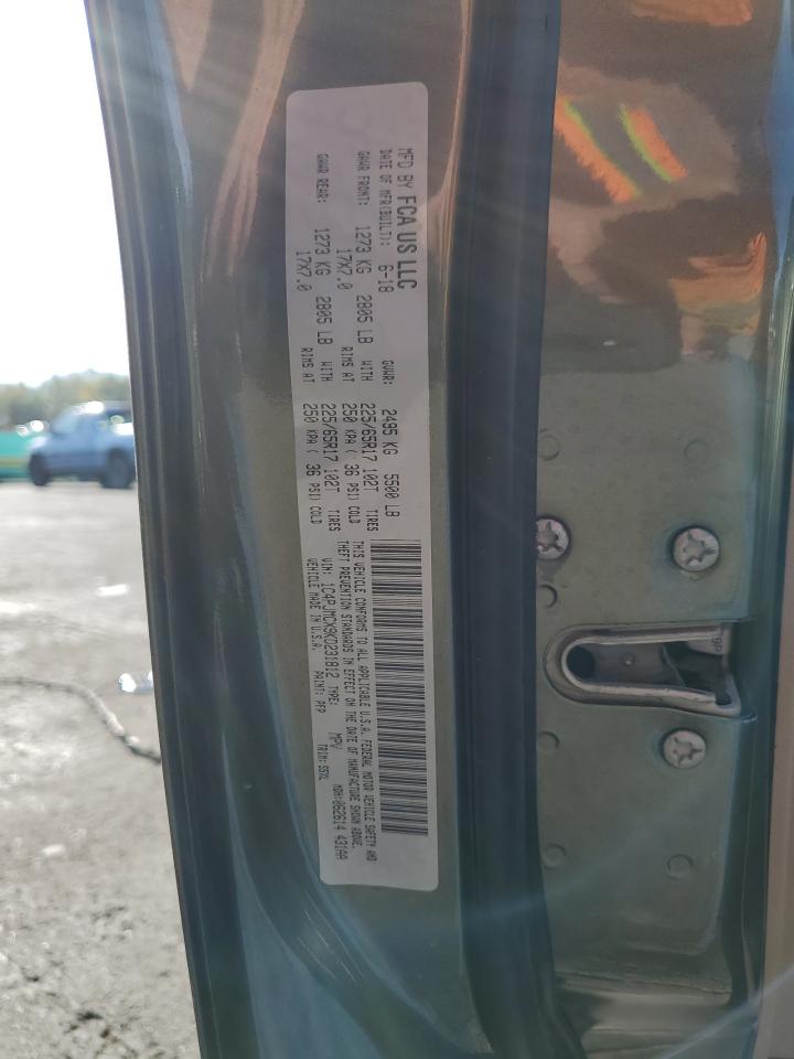 2019 Jeep Cherokee Latitude VIN: 1C4PJMCX9KD231812 Lot: 71564595