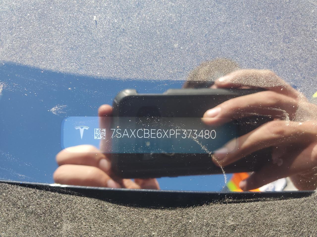 2023 Tesla Model X VIN: 7SAXCBE6XPF373480 Lot: 71218575