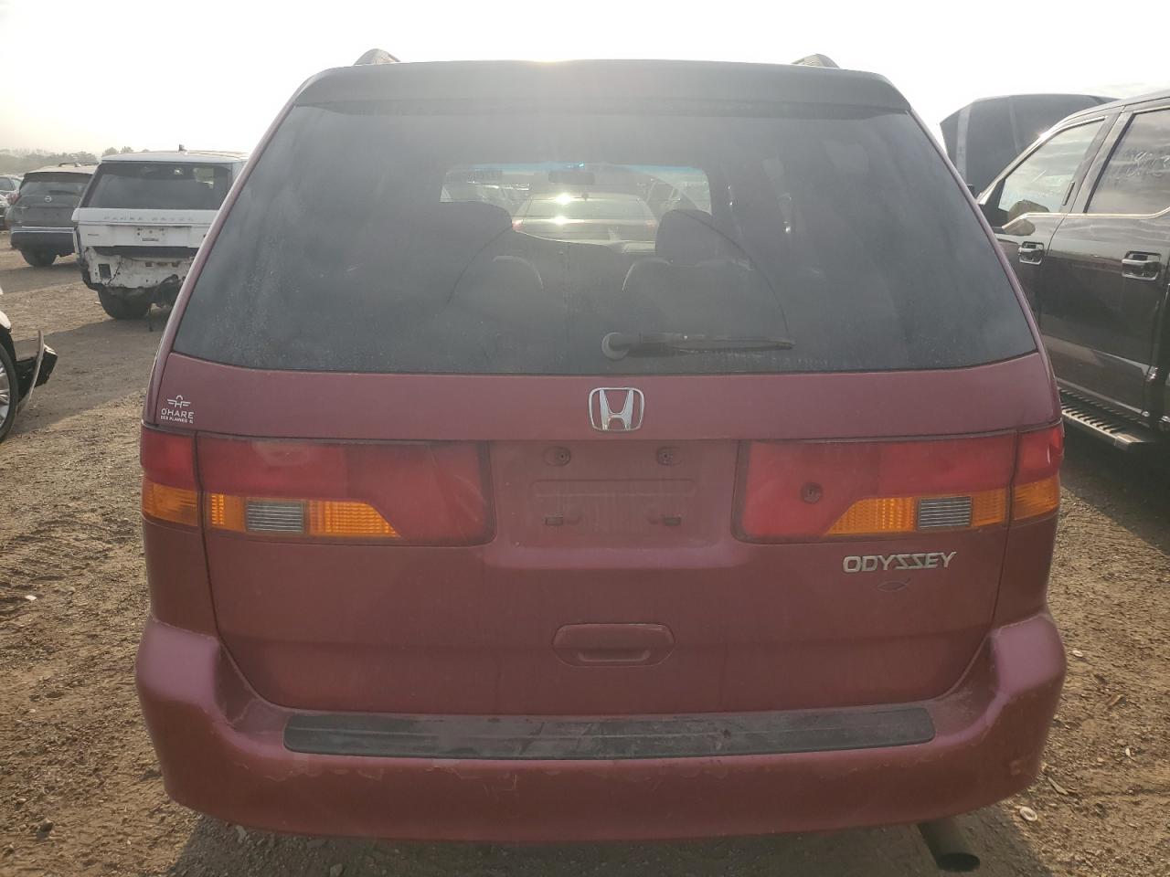 2002 Honda Odyssey Ex VIN: 2HKRL18632H577673 Lot: 72003995